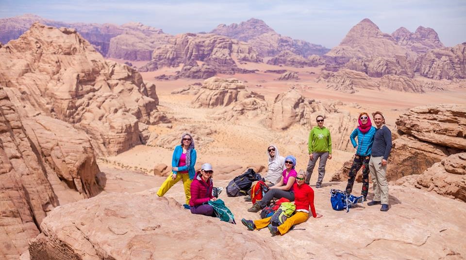 hiking and trekking adventure tours in Jordan Petra Wadi Rum Dana 